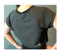 Load image into Gallery viewer, "DH20" Bamboo Crop Top: Adult