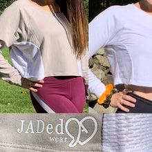 Load image into Gallery viewer, "DH20 LS" Bamboo Crop Top ADULT