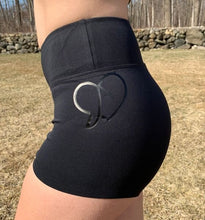 Load image into Gallery viewer, "First Position" Shorts: Black Adult & Child