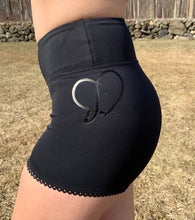 Load image into Gallery viewer, "Rosaria" Shorts: Black Adult & Child