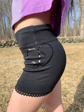 Load image into Gallery viewer, "Rosaria" Shorts: Black Adult & Child