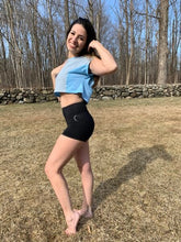 Load image into Gallery viewer, "Rosaria" Shorts: Black Adult & Child