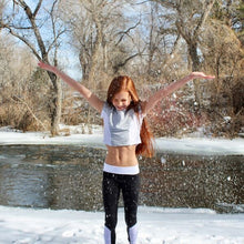 Load image into Gallery viewer, "DH20" Bamboo Crop Top: Child