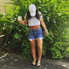 Load image into Gallery viewer, "DH20" Bamboo Crop Top: Adult